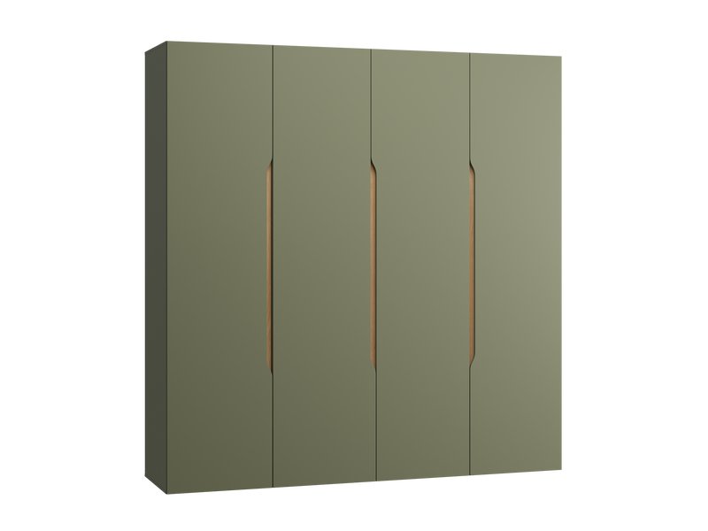 Распашной шкаф Ренар 4-240x250 Оливковый