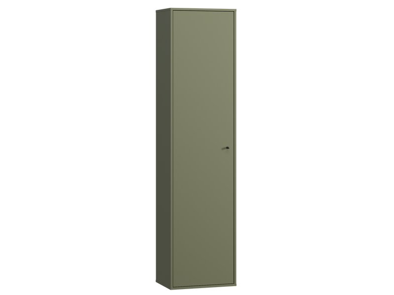 Распашной шкаф Сайрис 1-50x202 Оливковый