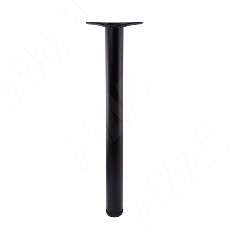 ШАНХАЙ Опора для стола, D60, H710+25 мм, черный, 4шт. (X4RG 710 BL 4/N)