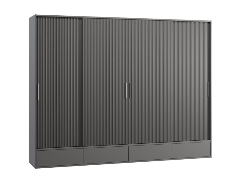 Шкаф-купе Беррингтон 4.1-307x240 Графитовый