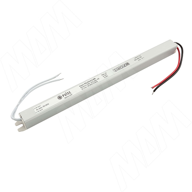 SLIM Блок питания AC-230/DC-24V, сверхтонкий, IP20, 36W (PS24-IP20-SL-S-36W)
