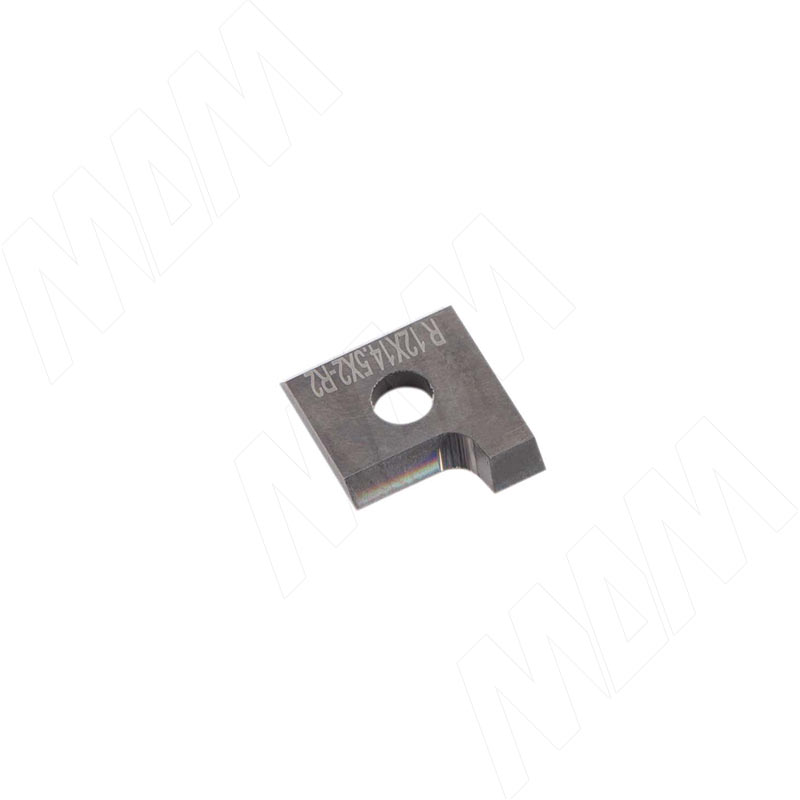 Сменная твердосплавная пластина 12x14,5x2 R=2, правая (1214520R2R-07)