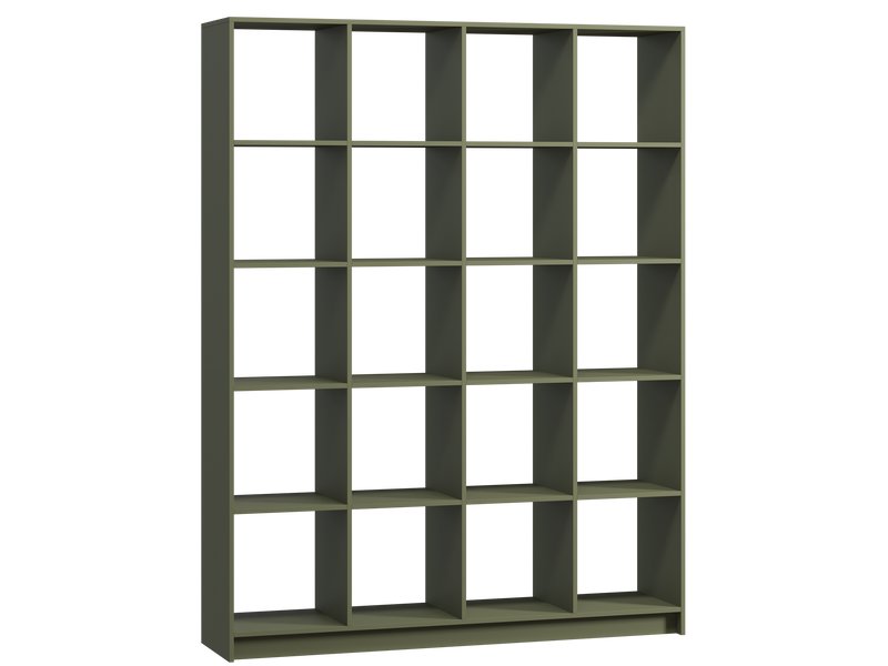 Стеллаж Бруно 1-162x210 Оливковый