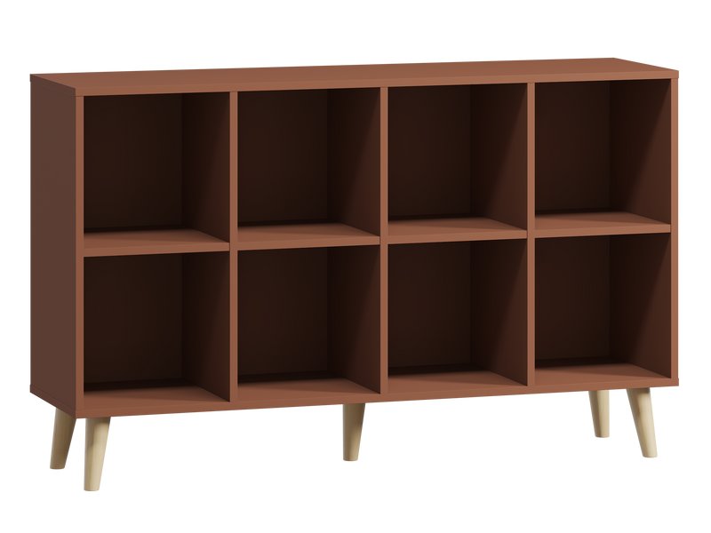 Стеллаж Талдом 129x80 Терракотовый