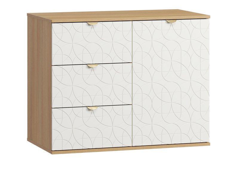 Тумба Монблан 93x76 Ритм Белый