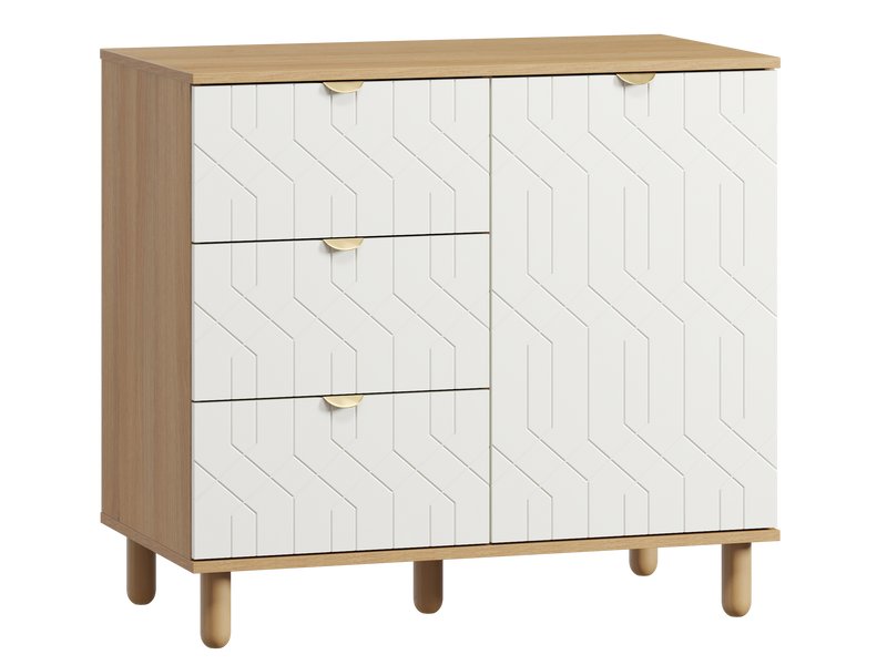 Тумба Теджонс 93x85 Деко ​Белый