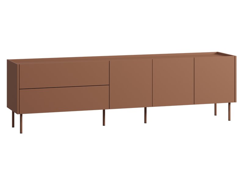 ТВ-тумба Дигарс 203x60 Терракотовый