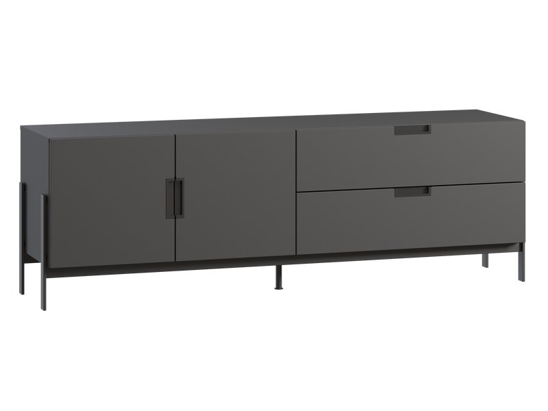 ТВ-тумба Лигес 183x60 Графитовый