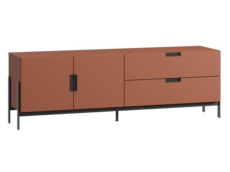 ТВ-тумба Лигес 183x60 Терракотовый