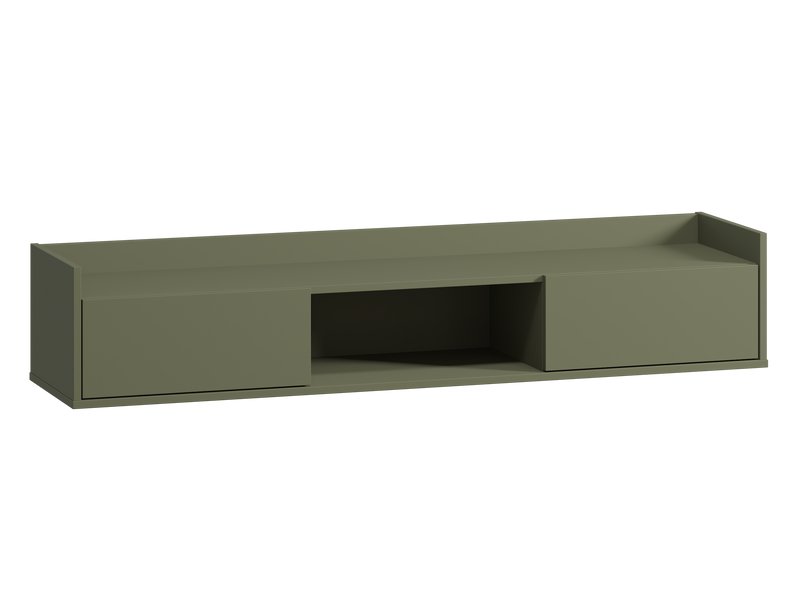 ТВ-тумба подвесная Воямполь 150x28 Оливковый