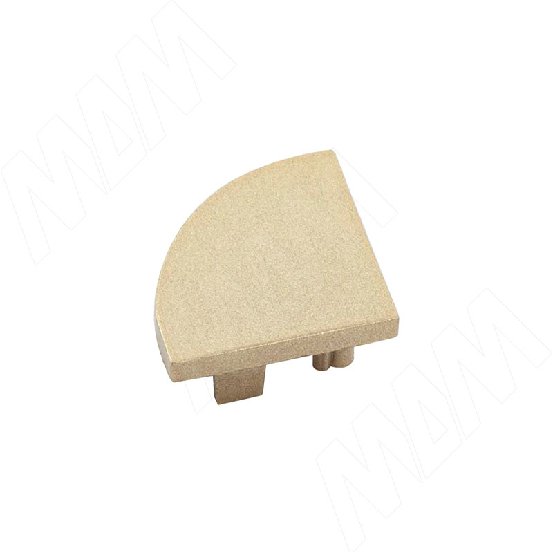Заглушка торцевая для СМ1/CM2, золото матовое (LSPA-CAP-CM1/2-GL)